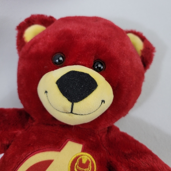 Build A Bear Marvel Avengers Iron Man Bear Plush Stuffed Animal - Picture 5 of 16